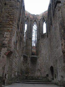 Ruiny klášterního kostela