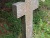 Novodobý žulový kříž pod Grosser Waldsteinem