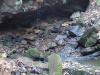 24.11. - Hraniční kámen v potoce pod vodopádem