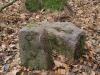27.11. - Hraniční kámen u zrušené cesty na břehu Ohře