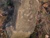 29.12. - Hraniční kámen na křižovatce zanikajících cest u Starého Sedla