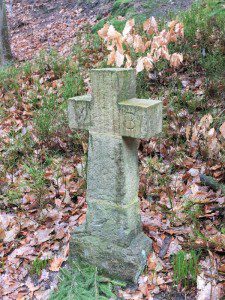 Kříž na památku nešťastného sirotka Wernera Bolka