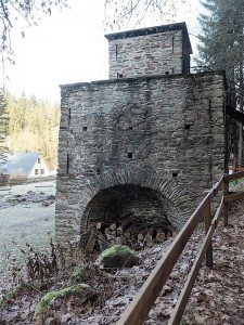 Tavicí pec ve Schmalzgrube sloužila od roku 1660 do roku 1870